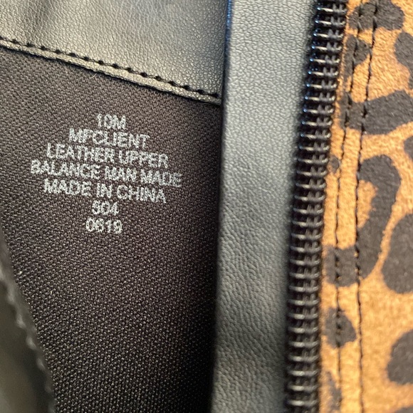 Marc Fisher Client Leopard Print Suede Booties, Size 10M - Picture 16 of 16